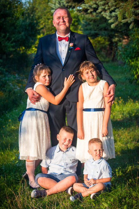 Reportaż ślubny - Paulina & Krzysiek oraz ich dzieci